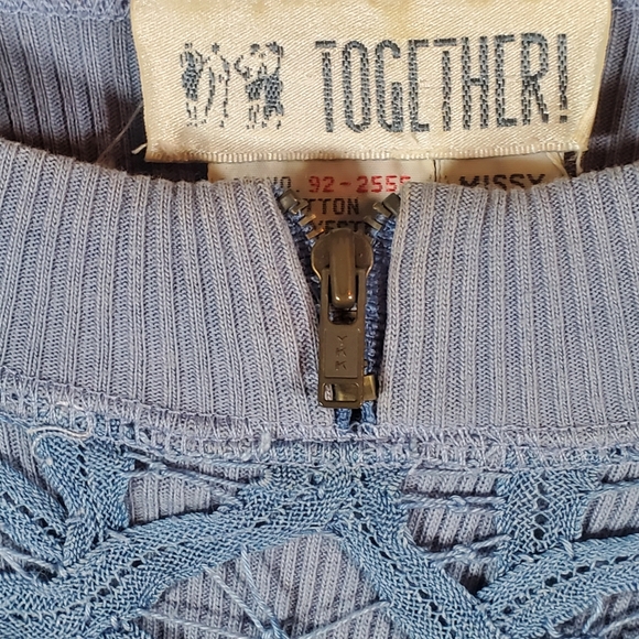 Vintage Together Denim Jean Jacket And Shirt - Picture 6 of 7